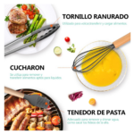 Utensilios Cocina Silicona Set por 12pcs - 457991