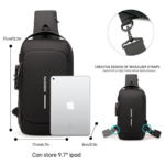 Maleta Antirrobo Puerto Usb Bolso Cruzad - 1122005