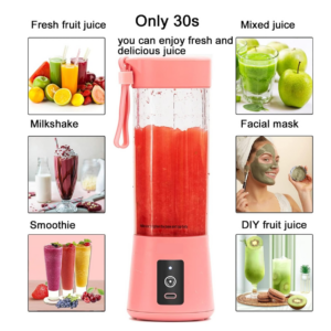 Licuadora Portatil Jugos Y Batidos 380ml - 148597