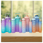 Combo 3 Termos Botella Agua Motivacional - 229784