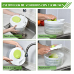 Centrifugador Con Escurridor Verduras - 1577557