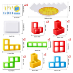 Juego Bloques Balanceo Tetra Tower Tetri - 1584267