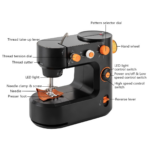 Maquina de Coser Principiantes Negra - 1604372