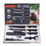 Sarten 4Puestos + Juego Cuchillos x6 - 1072709