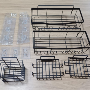 Organizador Adhesivo Baño 5pcs Multi Uso - 1639845