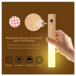 Lampara Magnetica sensor en Madera Vara - 1652578