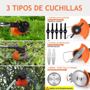 Guadaña Podadora de Cesped 2Baterias 48v - 1723572