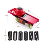 Mandoline 6 En 1 Picador Rallador - 117623