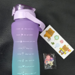 Termo Botella Deportiva Motivacional 2Li - 120455