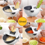 Rallador De Verduras Multifunción 9 EN 1 - 61440