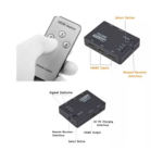 Hdmi Switch Multiplicador Selector 3x1 - 195095