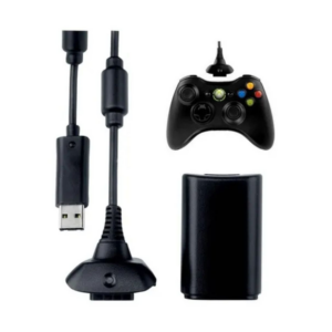 Kit Carga y Juega Pila Control Xbox 360 - 222964
