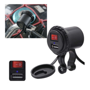 Cargador Cel Para Moto Impermeable Usb - 228376