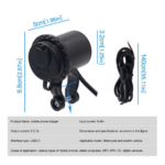 Cargador Cel Para Moto Impermeable Usb - 228376