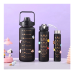 Trio Botella Motivacional Sticker Pines - 120926