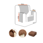 Protector de Sofa Doble Faz 1 Puesto - 242679