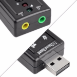 Tarjeta De Sonido Externa Usb 7.1 - 244063
