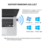 Adaptador Bluetooth Usb 5.0 Pc - 61534