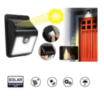 Luz Led Exterior Solar Sensor Movimiento - 62497