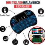 Mini Teclado Para Smart Tv RGB Inalambri - 303139