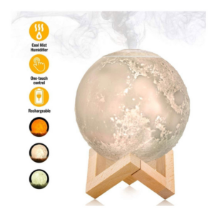 Lampara Luna Humificador 13cm mas Base - 346125