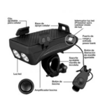 Linterna Bicicleta Pito Holder Cel 4en1 - 350641