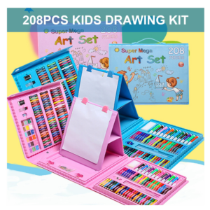 Set De Arte Maleta 208 Piezas Para Niños - 402215