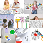 Rollo papel de Dibujo Niños marcadores - 412267