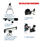 Telescopio F36050 Principiantes Casero - 570607
