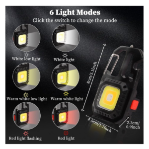 Linterna COB Llavero multifuncion led - 725049