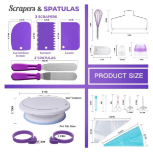 Kit Repostería 137pcs Con Batidora 7 vel - 778605
