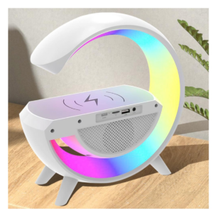 Parlante Lámpara Cargador RGB Tipo G - 780420