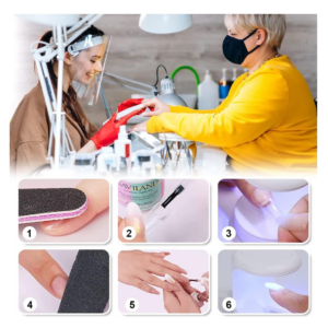 Mini lámpara LED UV para uñas - 795960