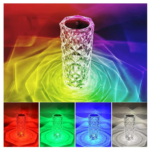 Lampara LED De Mesa Táctil RGB Cristal - 865310