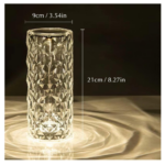 Lampara LED De Mesa Táctil RGB Cristal - 865310