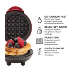 Combo Mini Wafleras Redonda y Corazon - 868512
