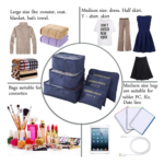 Organizador De Maleta Set Por 6 Unidades - 884587
