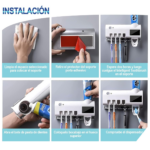 Soporte cepillo dental esterilizador uv - 886185