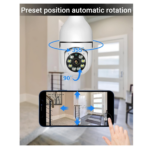Camara bombillo de seguridad 360° girato - 919661